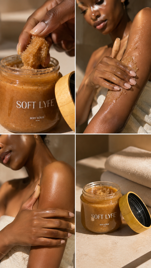 ‘SOFT LYFE’ Exfoliating Body Scrub - 300 ml